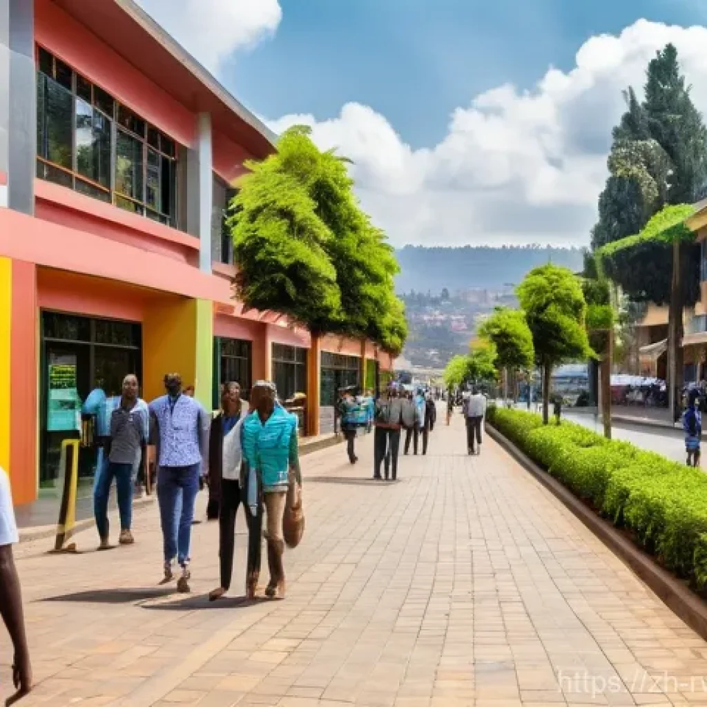 르완다와 나이지리아 비교 - **Prompt for Rwanda: "The Digital Heart of Africa"**
A vibrant and pristine urban street scene i...
