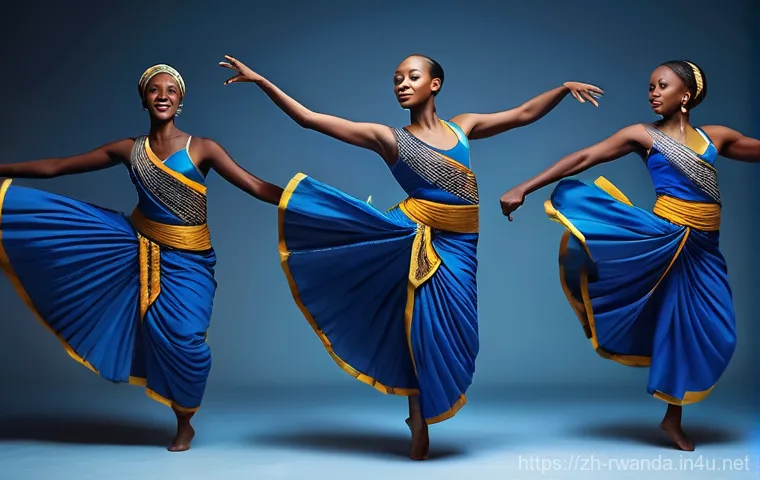 르완다 민속 춤의 현대적 융합 스타일 - Prompt 1: "Ancient Echoes, Modern Beat"** 르완다 민속 춤의 현대적 융합 스타일 - Prompt 1: "Ancient Echoes, Modern Beat"**