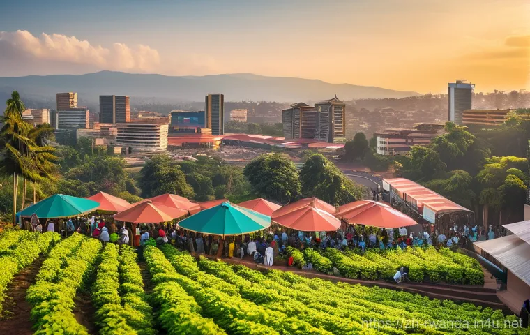 르완다와 미국의 관계 - **Prompt 1: "The Rise of Modern Kigali"**
    A vibrant, panoramic view of a modern, clean, and rapi...