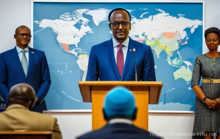 르완다와 미국의 관계 - **Prompt 1: "The Rise of Modern Kigali"**
A vibrant, panoramic view of a modern, clean, and rapi... 르완다와 미국의 관계 - **Prompt 1: "The Rise of Modern Kigali"**
A vibrant, panoramic view of a modern, clean, and rapi...