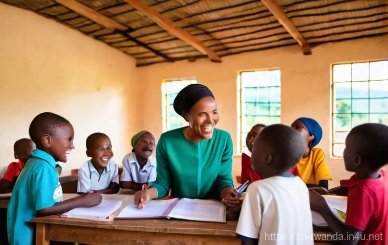 르완다와 미국의 관계 - **Prompt 2: "Rwandan Diplomacy on the Global Stage"**
A symbolic image depicting Rwanda's astute... 르완다와 미국의 관계 - **Prompt 2: "Rwandan Diplomacy on the Global Stage"**
A symbolic image depicting Rwanda's astute...