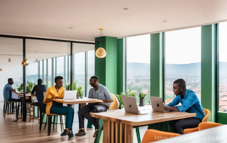 르완다의 주요 직업군 - Prompt 1: Kigali Tech Hub Innovation**