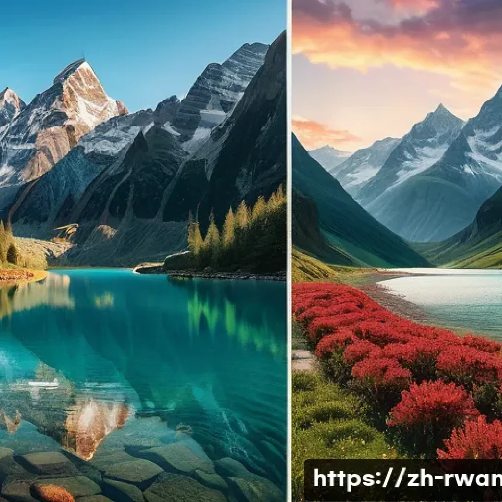 르완다 호텔 추천 - Here are three image generation prompts in English, keeping all the specified safety guidelines in m...