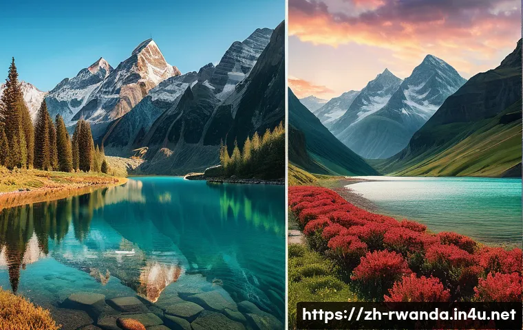 르완다 호텔 추천 - Here are three image generation prompts in English, keeping all the specified safety guidelines in m...