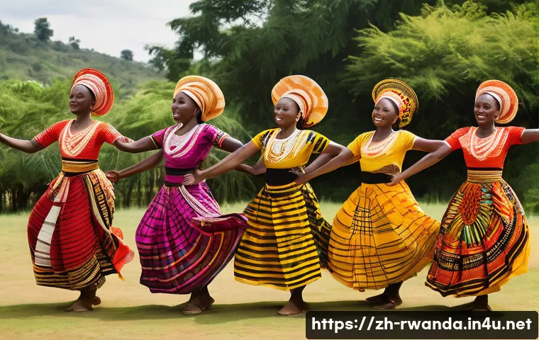 르완다 민속 춤의 관광 상품화 관련 이미지 1