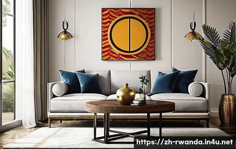 르완다에서의 전통 염색 공예 관련 이미지 1